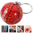 thumbnail image 3 of KAKOWELY Llavero de baloncesto DIY con forma de rompecabezas, ideal como mochila colgante, llavero decorativo con pelota deportiva, recuerdo de fiesta, 3 of 4