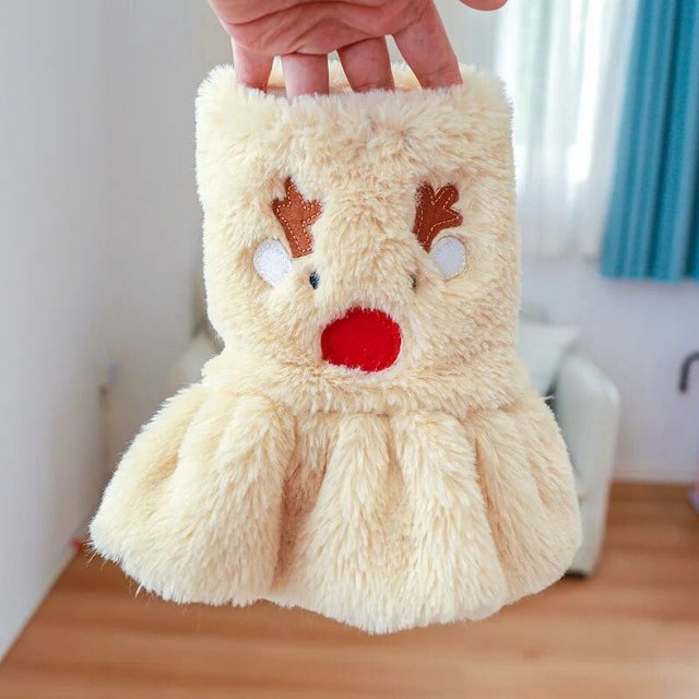 Christmas Clothes For Chihuahua Autumn Winter Pet Yorkshire Girl Boy Shirt Vest Dress Dogs Plaid Skirt XS XL Doggie Accessories ShopWise Round