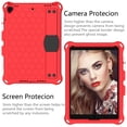 thumbnail image 3 of iPad 9th 8th 7th Generation Cases with Screen Protector, iPad 10.2" 2021 2002 2019 Case, Allytech Heavy Duty Shockproof Protective Covers with Stand /Hand Strap/ Should Belt /Pencil Holder,Red, 3 of 7