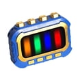 thumbnail image 1 of MERIGLARE Machine de Jeu de Rythme Jeux Portatifs pour Enfants Motricité Fine Boutons à Pression Rapide Jouets de Rythme Appuyer Rapidement Jeu à Pression pour Amateurs de Musique Bleu, 1 of 9