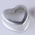 thumbnail image 2 of Aluminum Heart Shaped Cake Pan Chocolate Baking Mould 3 5 6 8 10in for Kitchen, 2 of 9