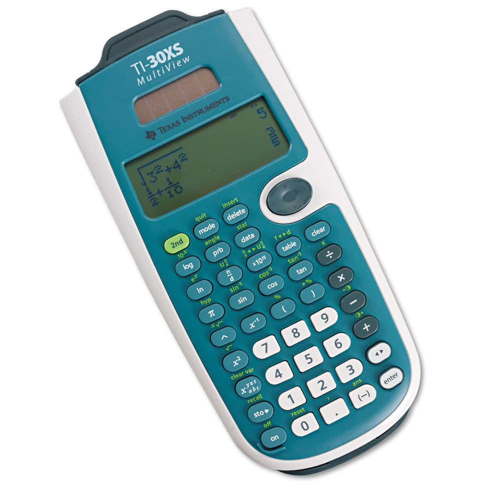 Texas Instruments TI 30XS Multi View Scientific Calculator Walmart