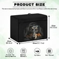 thumbnail image 7 of SEANATIVE Dachshund Sewing Machine Cover Easy Stroage Protective Cover with Pockets Washable Soft Sewing Machine Dust Cover Home Decor Gifts for Housewife, 7 of 7