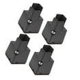thumbnail image 4 of Himition 4pcs Bed Risers Furniture Risers Adjustable Table Desk Chair Risers With Screw Clamp Bed Frame Risers Height Adjustable Sofa Heavy Duty Pad Cushion 2 Inch, 4 of 6