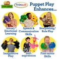 thumbnail image 2 of Living Puppets - Bob The 9-Inch Multicolor Friendly Monster, Plush Hand Puppet - Fine European Design, Ultra-Soft and Cuddly, Promotes Child Development, Safety Certified, Teacher Recommended, 2 of 6