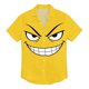 thumbnail image 3 of Hombres Divertido de Manga Corta Botón-Abajo Impresa Camisa de Playa - Camisa de Cuello en V para las Vacaciones Y el Uso Diario, 3 of 5