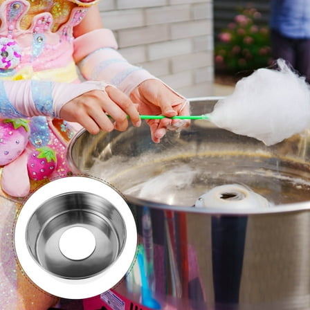 HEANUJJ 2-Pack Stainless Steel Machine Bowls Round Replacement Parts for Commercial and Home Use