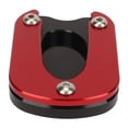 thumbnail image 1 of Motorcycle Kickstand Support Plate, Motorcycle Kickstand Pad Aluminium Alloy Sturdy for Enfield Meteor 350 2021-2023, 1 of 7