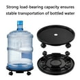 thumbnail image 3 of YIEMEEN Portable Bottled Water Stand With Reinforced Plastic Construction And 360 Degree Rotating Wheels For Office Use, 3 of 9