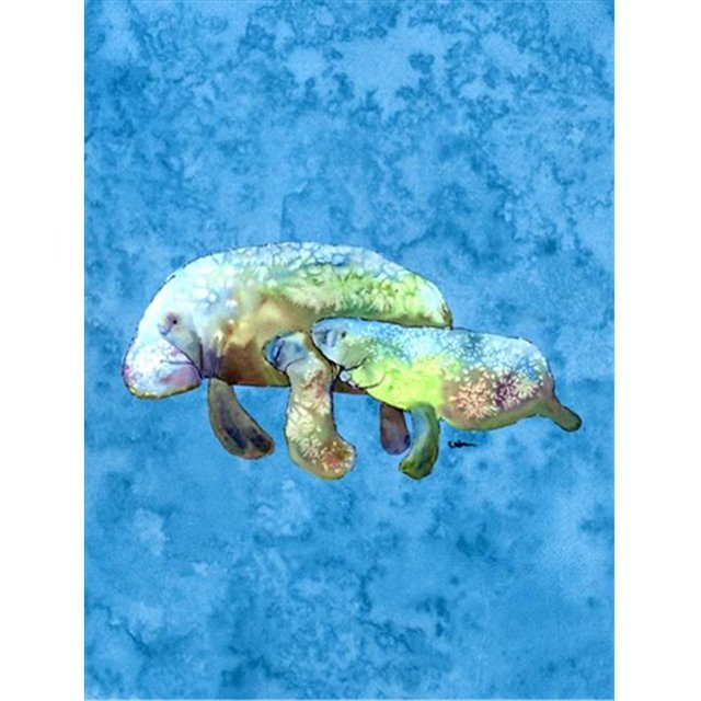Drapeau Manatee en Toile Taille Maison