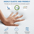 thumbnail image 4 of BORGEBY 3 inch Folding Mattress, Twin Tri-Folding Memory Foam Mattress with Washable Cover, Portable for Camping & Guest Beds, 4 of 8
