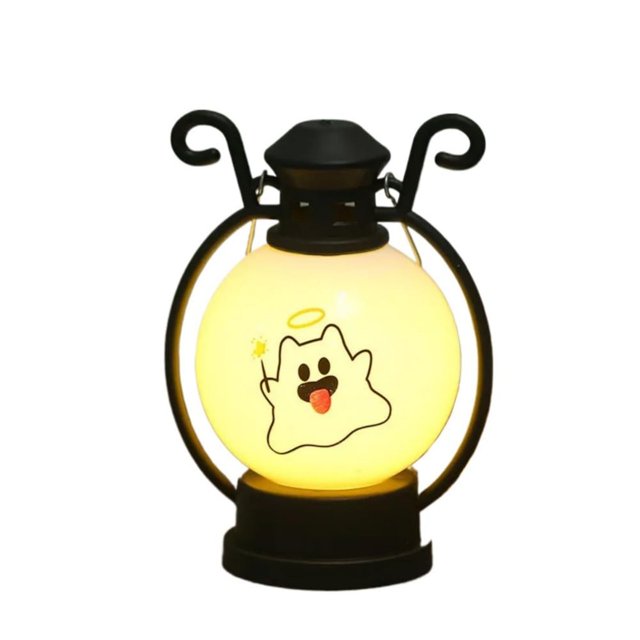 Pumpkin Festival Decoration Props LED Electronic Candle Light Party Supplies Portable Night Light