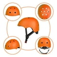 thumbnail image 5 of Tripumer Kids Bike Helmet Toddler Ages 3-8 Years Old Boys Girls Children Adjustable Bicycle Helmet Orange, 5 of 6