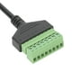 thumbnail image 5 of Conector de bloque de terminales de tornillo Enchufe hembra RJ45 a cable de 8 pines Estabilidad de señal fuerte Conexión confiable fácil de usar Cable UTP Cat7 para cable UTP, 5 of 8