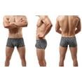 thumbnail image 2 of Yuyangdpb Men's No Ride up Boxer Briefs Underwear Trunks with Pouch Multi01/6pack M, 2 of 8