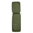 thumbnail image 4 of Classic Accessories Montlake FadeSafe Water-Resistant 72 x 21 x 3 Inch Patio Chaise Lounge Cushion Cover, Heather Fern, 4 of 9