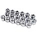thumbnail image 2 of HHIP 3900-5267 3/32 to 3/4" ER-32 18 Piece Spring Collet Set, 2 of 4
