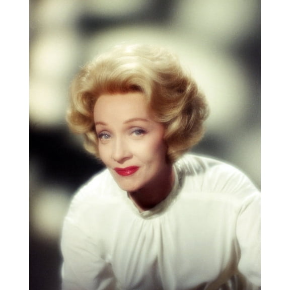 Marlene Dietrich Misty Studio Portrait Later Years 24x36 Classic Hollywood Poster
