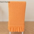 thumbnail image 4 of AIGIA Dining Chair Covers Stretch Parsons Chair Slipcover with Skirt Chair Covers for Dining Room Restaurant Banquet (1 Pack), 4 of 9