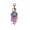 Purple, variant on Jellyfish Tassel Keychain for Women, Handmade Beaded Bag Charm, Cute Couple Gifts for Her Him, Friendship Bestie Present