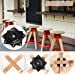 thumbnail image 5 of Jinsinto 360 Degree Square Bearing Swivel Rotating Swivel Plate for Kitchen Cabinet Bar Stool Chair Counter Pantry Desk Table Stand, 5 of 5
