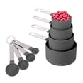 thumbnail image 1 of Juego Tazas y Cucharas Medidoras de Cocina - Coquo - Set 8 Piezas, 1 of 4