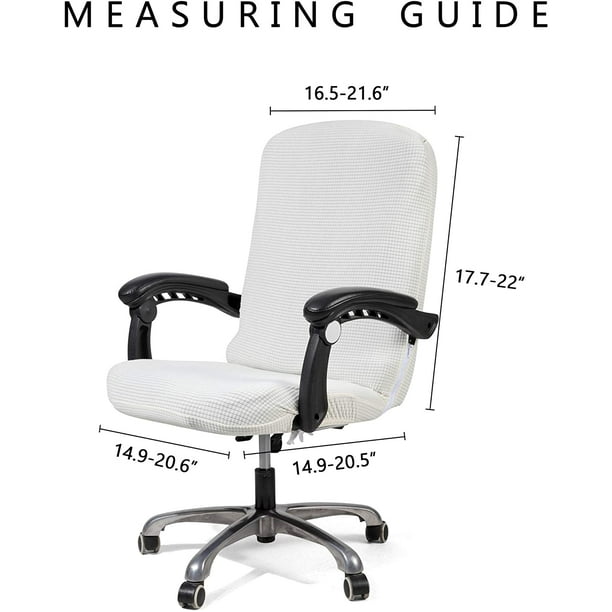 Waterproof Office Chair Cover Computer Office Chair Covers Water Repellent Universal Boss Chair Covers Modern Simplism Style High Back Chair