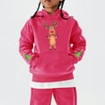 thumbnail image 4 of Mercatoo Boys Girls Christmas Reindeer Sweatshirt with Pocket Teen Cute Hoodies Long Sleeve Pullover Shirts Cotton Clothes, 4 of 5