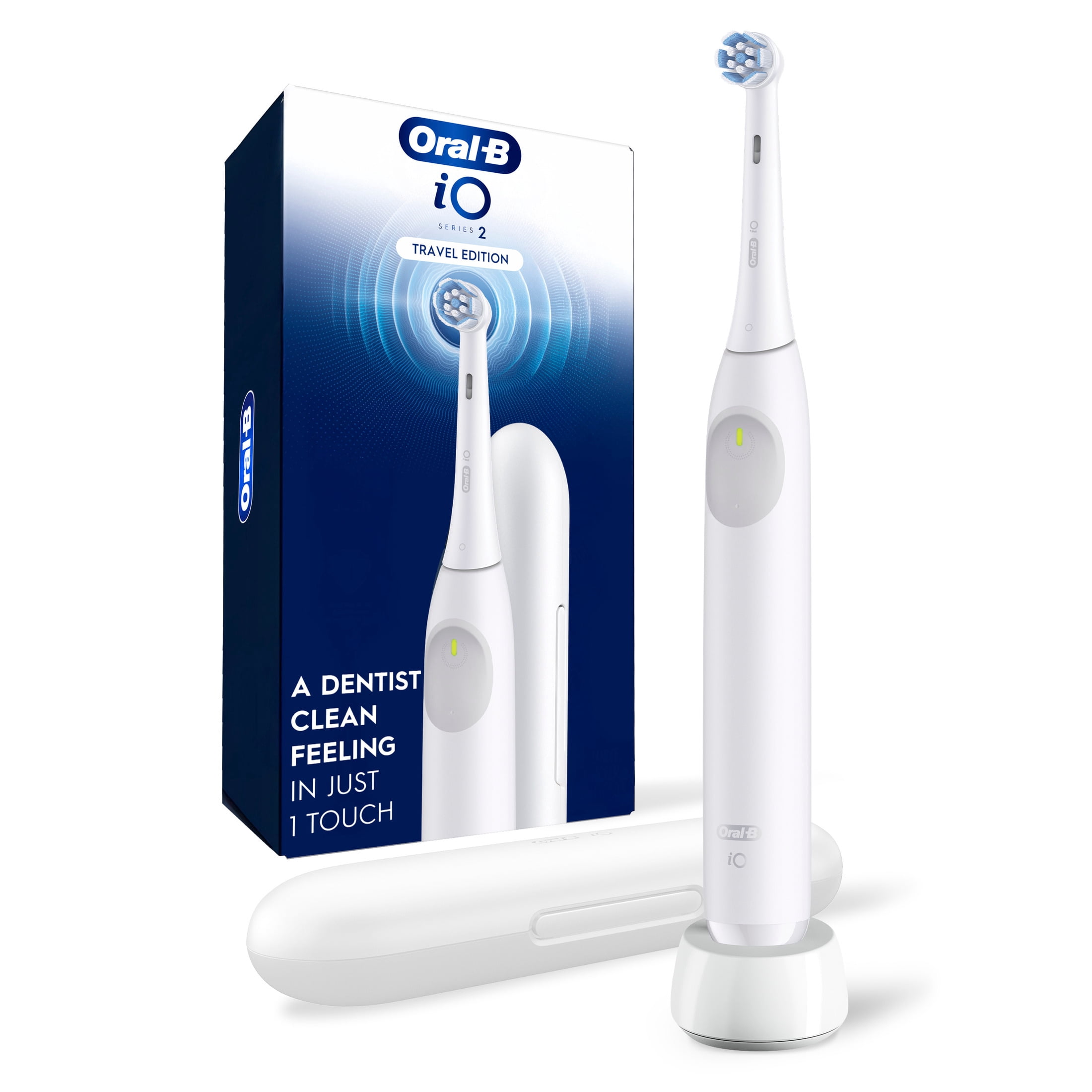 Oral-B iO Series 7 Electric Toothbrush, Sapphire Blue & White