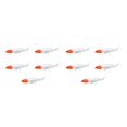 thumbnail image 2 of Naiovety Paquete de 5 cebos de pesca Simulación Crankbait Agua salada Agua dulce Agua de mar Señuelos portátiles para exteriores Tackle Gradient Red rojo degradado 2piezas Naiovety CBP501927, 2 of 6