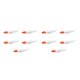 thumbnail image 3 of Soidarity Paquete de 5 cebos de pesca Crankbait agua salada agua dulce Swimbait Sea Lake Stream Lures Gear Tackle Accesorios Gradient Red rojo degradado 2piezas Soidarity CBP501927, 3 of 6