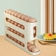 thumbnail image 1 of Dispensador Automático de Huevos Rodante de 4 Niveles para Refrigerador | Organizador de Refrigerador Compacto con Capacidad para 30 Huevos | Rejilla para Huevos de Gran Capacidad con Rieles de Segur, 1 of 5