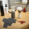 thumbnail image 4 of SHOWERORO 1Set Black Beard Shaping Template with Measurement Tool for Precise Hairline and Neckline Design, 4 of 8