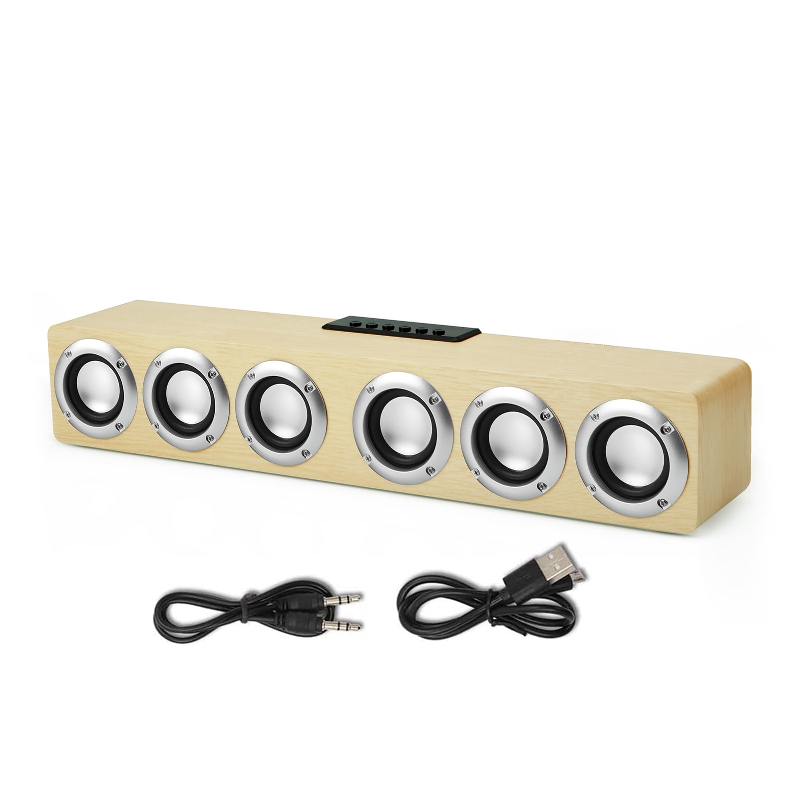 Tomshine M1 Wooden Desk Speaker Bluetooth HiFi Music Player Wooden