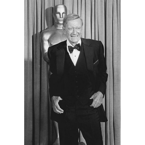 John Wayne 1979 Academy Awards Oscars The Duke 24x36 Poster Walmart