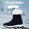 thumbnail image 2 of CZV Boys & Girls Black Non-Slip Snow Boots, Warm Fleece Lined Boots for School, Hiking and Outdoor Play, 2 of 8