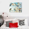 thumbnail image 5 of JEUXUS  Bird Picture Canvas Wall Art: Colorful Birds Painting Print on Canvas Artwork for Kids Bedroom (Multiple Sizes), 5 of 6