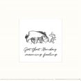 thumbnail image 1 of Winnie The Pooh Got That Monday Morning Feeling Print, 1 of 1