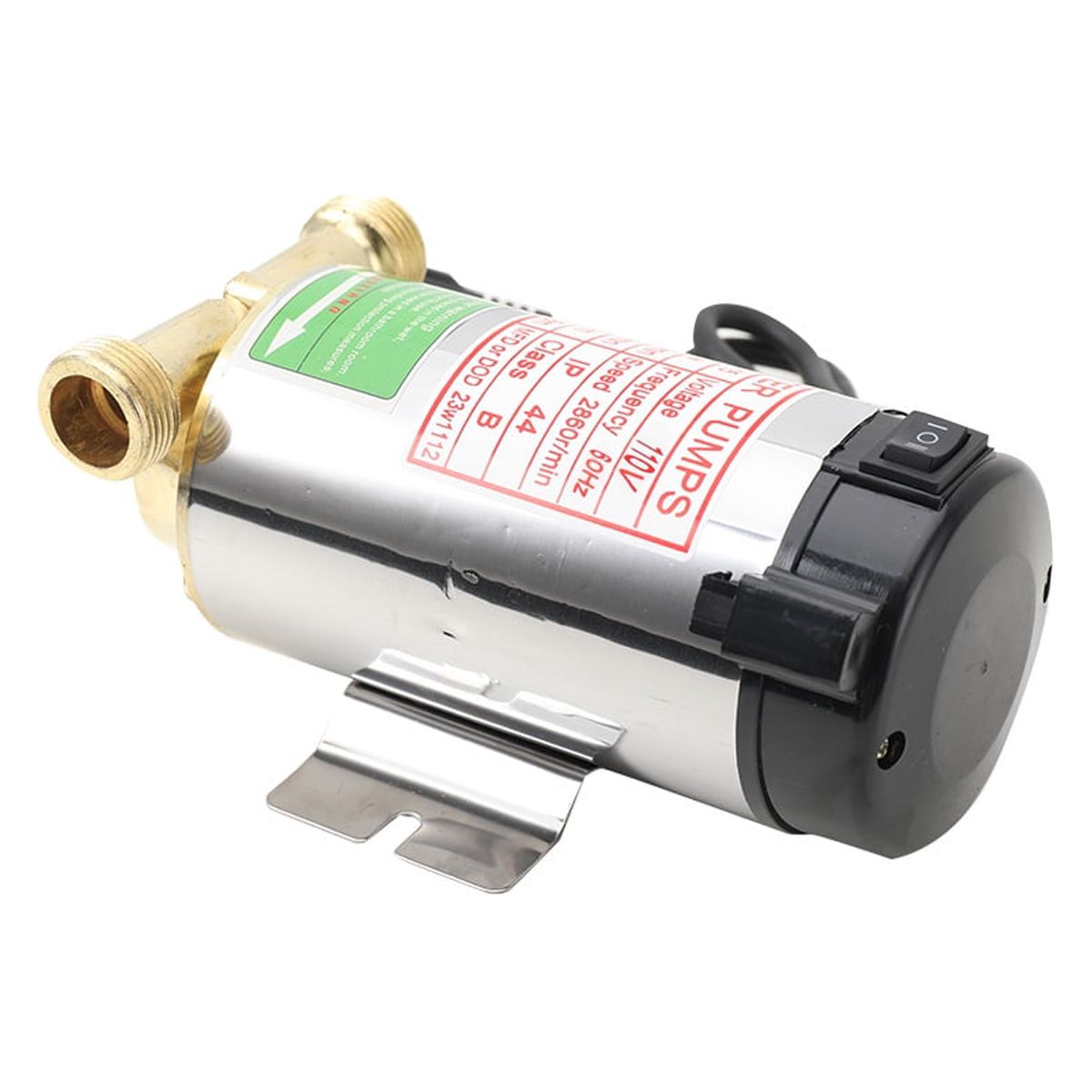SUDEG Water Pressure Booster Pump for Home, 110V Water Pump Electric Automatic Household Water Pressure Booster Pump Shower Booster with Water Flow Switch