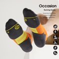 thumbnail image 5 of Running Ankle Socks with Cushion, Low Cut Athletic Tab Socks for Men and Women 6 Pack, 5 of 5