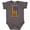 Charcoal Grey, variant on Inktastic My Grandpa is a Vietnam Veteran Boys or Girls Baby Bodysuit