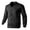 Black, variant on JTieacloth Knitted Pullover Sweaters Men Solid Color Jacquard Button Up Cardigan Casual Knit V Neck Business Comfortable Warm Sweater Jacket(Black)