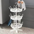 thumbnail image 1 of 2023 1/2/3 Layer Shoe Drying Rack Storage Organizer Space Saving Shoes Hanging Home Rotate 360 Degrees Shoe Hanger Shoes Floor Rack, 1 of 5