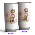 thumbnail image 2 of Happy Mother's Day Chesapeake Bay Retriever Love Dog Mom Heart Flower 20oz Stainless Steel Tumbler Insulated Cup with Lid Chessie Dog Lover - 12004, 2 of 5