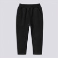 thumbnail image 2 of Gibobby Boys Pants Toddler Pants Sweatpants 2T 3T 4T 5T 6T 7T Boys Soft Joggers Athletic Pull On Sweat Pants With Pockets For Kids Clothes Boys Athletic Pants(4-5 Years,Black), 2 of 4