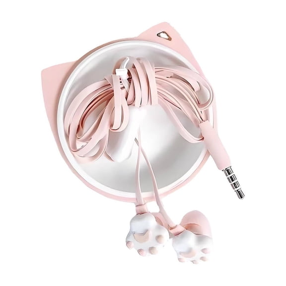 GJX Kids Wired Headphones,Cartoon Style Design Small Earbuds,Noise Isolation Sound Mini Earbuds