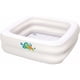 thumbnail image 1 of Bañera inflable cuadrada para bebé de 86 x 86 x 25 cm Betterlife (1 pieza, Blanco), 1 of 5
