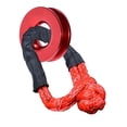 thumbnail image 4 of Winch Snatch Recovery 38000 lbs Towing Depot Marine Cars Red con cuerda rojo con cuerda Zulema Anillo de recuperación, 4 of 7