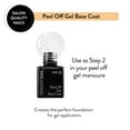 thumbnail image 3 of SensatioNail Peel Off Gel Nail Polish Base Coat Refill, Clear, 0.25 fl oz, 3 of 6