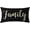 10, variante sur Housse de Coussin Lettres Bénies Inspirantes 12x20 Pouces Taille Lombaire Noir Coton Lin Taie d'Oreiller Housse de Coussin pour Sofa Déco Maison Rehaussez Votre Espace avec des Messages Vivifiants